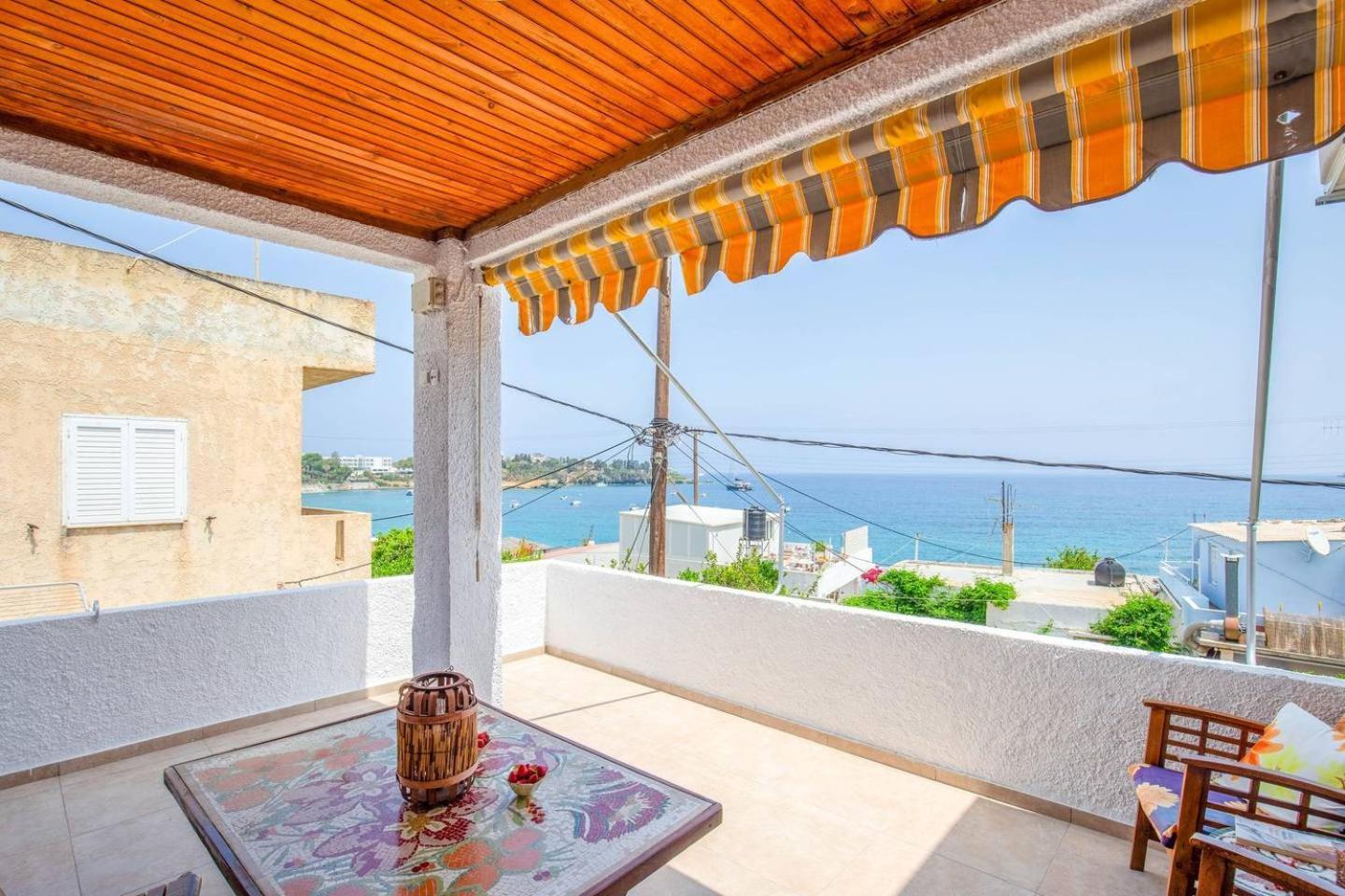 Agia Pelagia Blue Apt With Seaview 50M From Sea Exterior foto