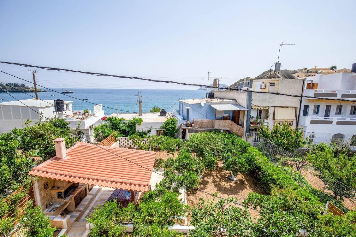 Agia Pelagia Blue Apt With Seaview 50M From Sea Exterior foto