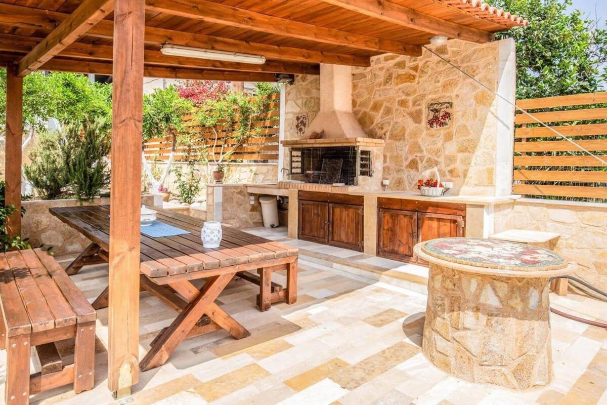 Agia Pelagia Blue Apt With Seaview 50M From Sea Exterior foto