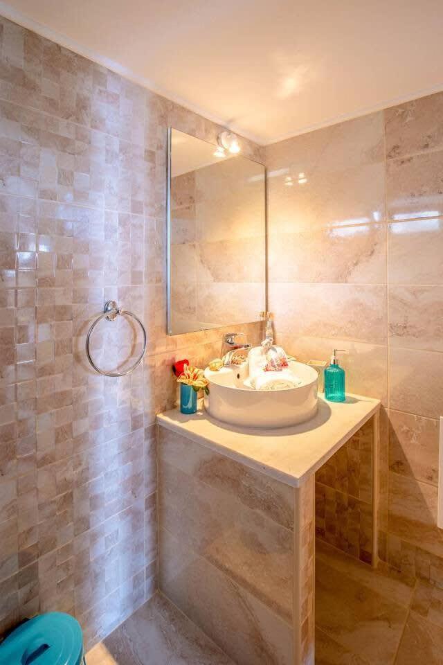 Agia Pelagia Blue Apt With Seaview 50M From Sea Exterior foto